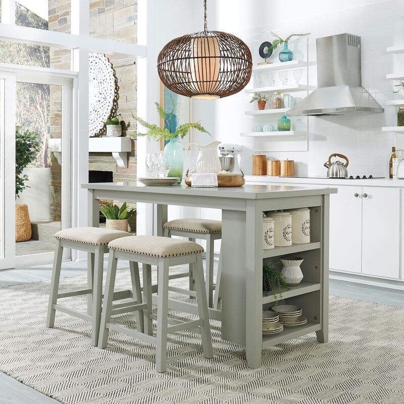 942 GREY DINING SET