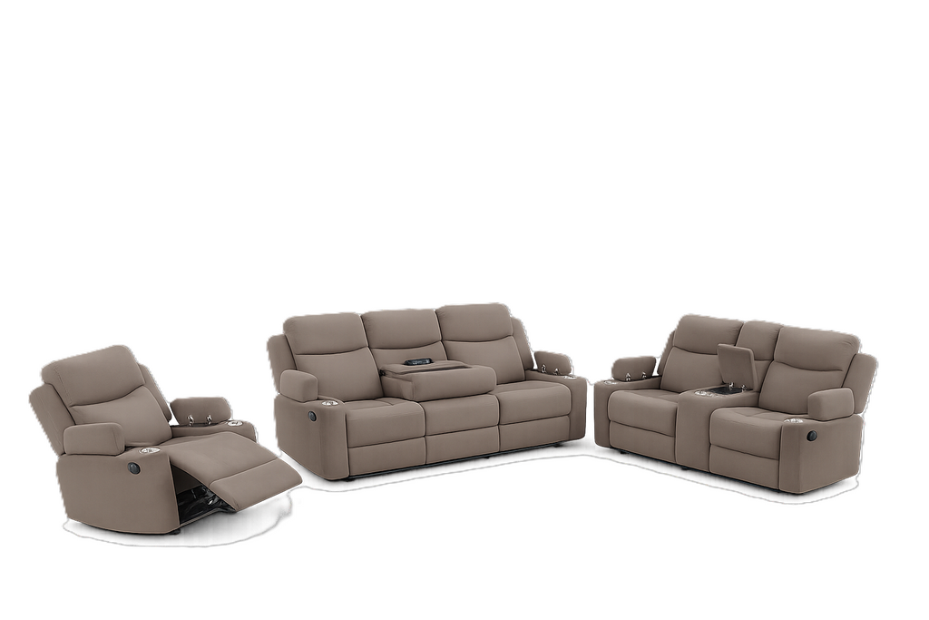 DAKOTA BROWN SOFA AND LOVESEAT