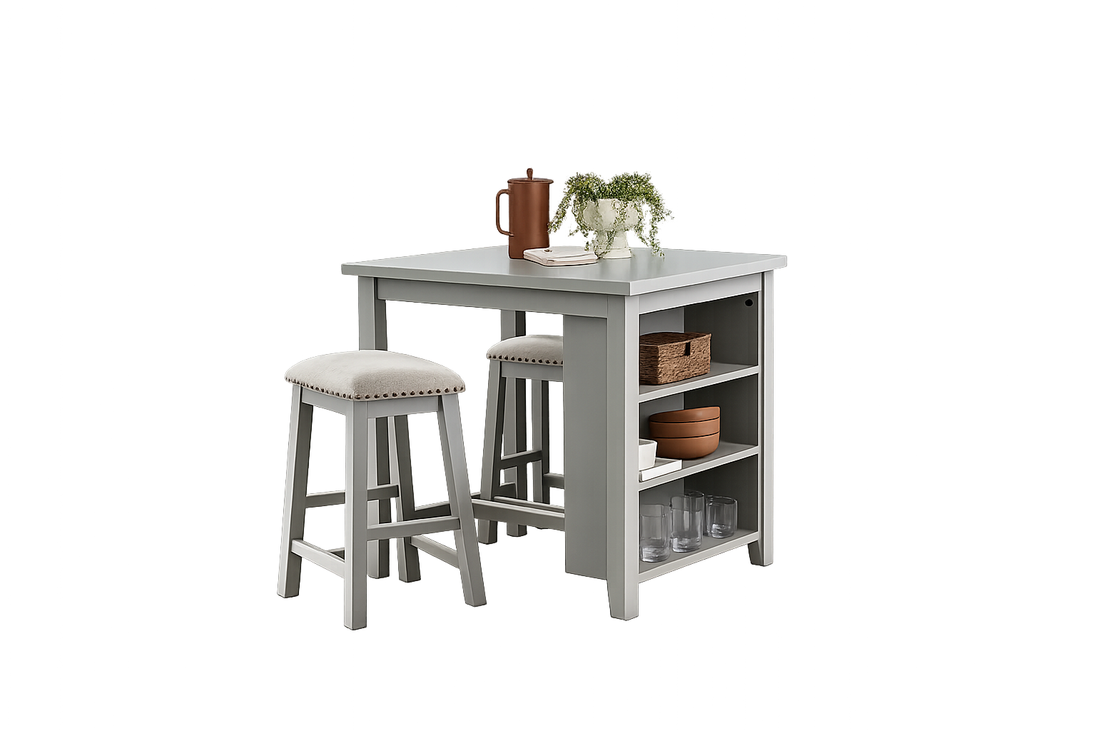 942 GREY DINING SET