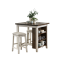 942 TWO TONE DINING SET