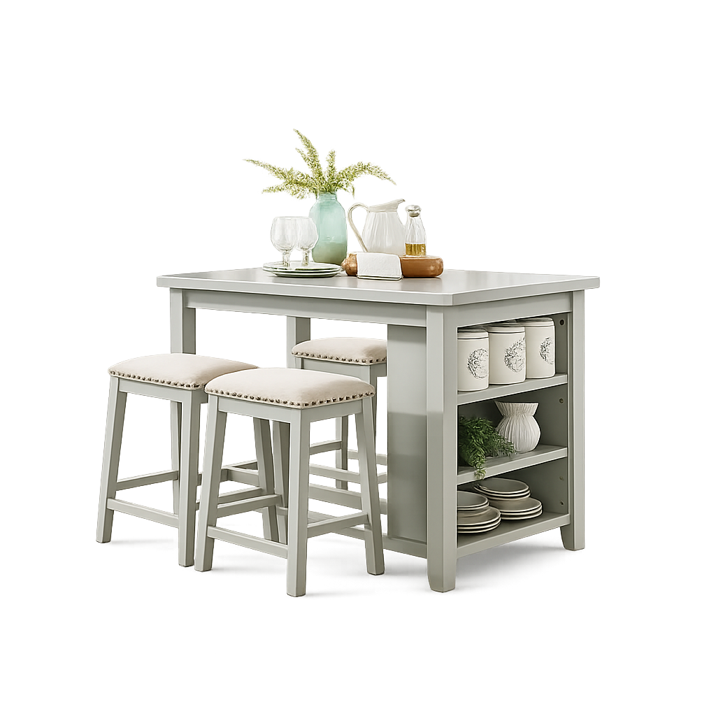 942 GREY DINING SET
