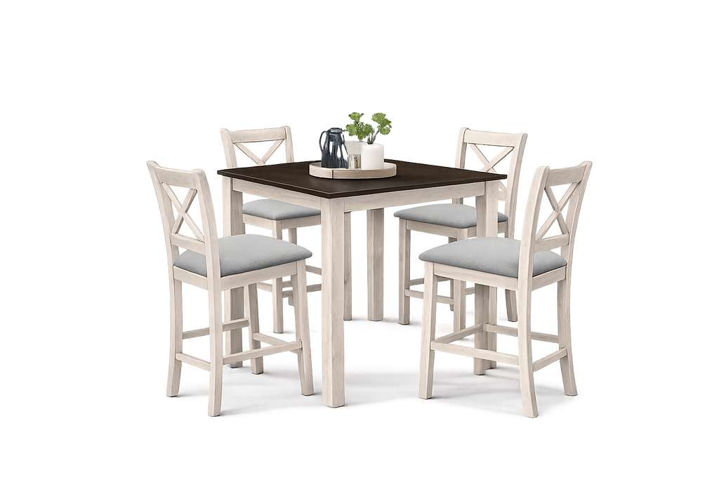 TAHOE ANTIQUE WHITE DINING SET