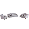 Cecelia Luxury Velvet 2pc Sofa Set