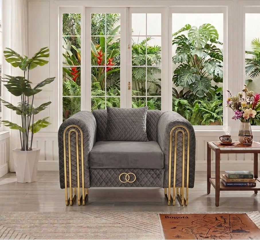 Valencia Luxury Velvet Chair