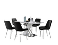 NEPTUNE 7PC DINING SET BLACK