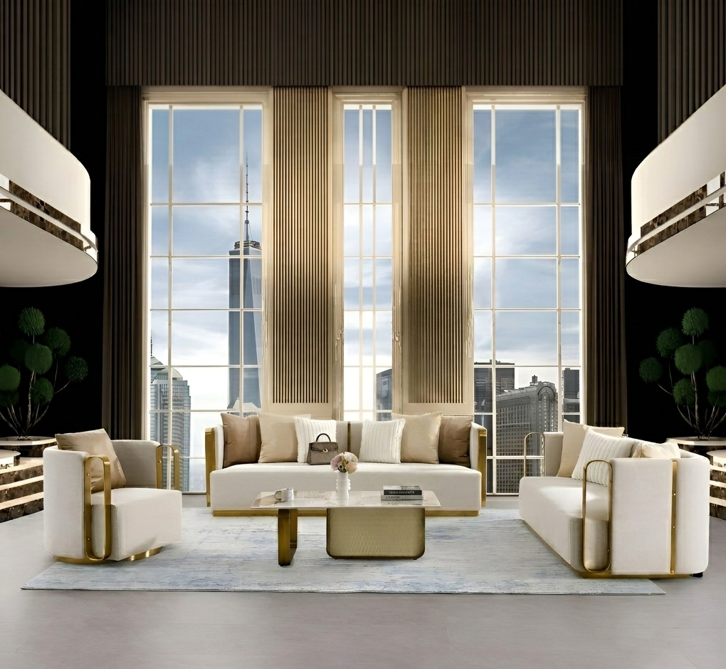 Monte Carlo 2pc Luxury Sofa Set