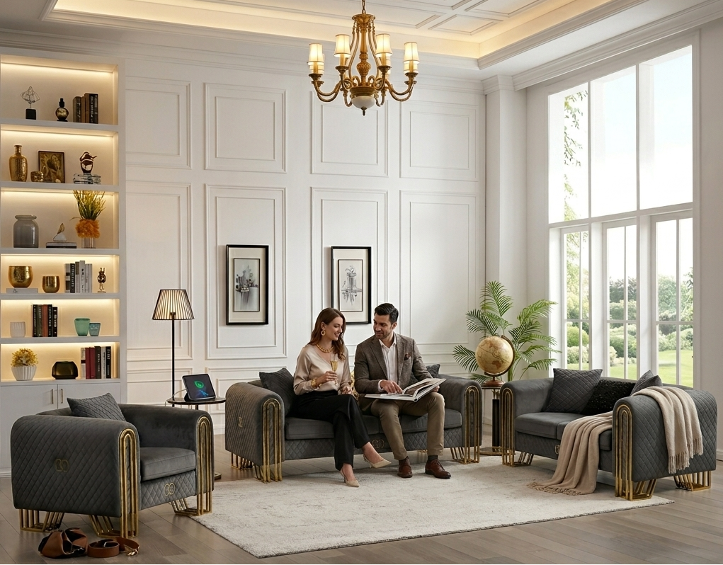 Valencia 2pc Sofa Set