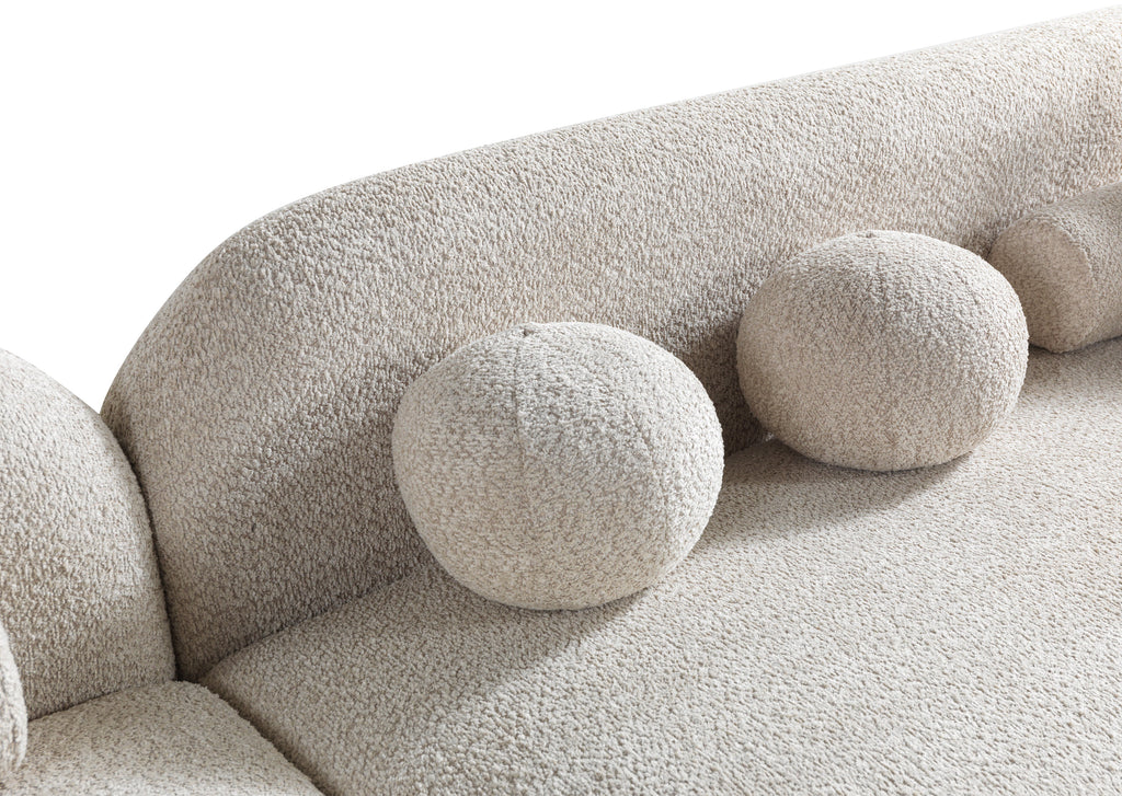Sand Boucle LAF 110" Sectional