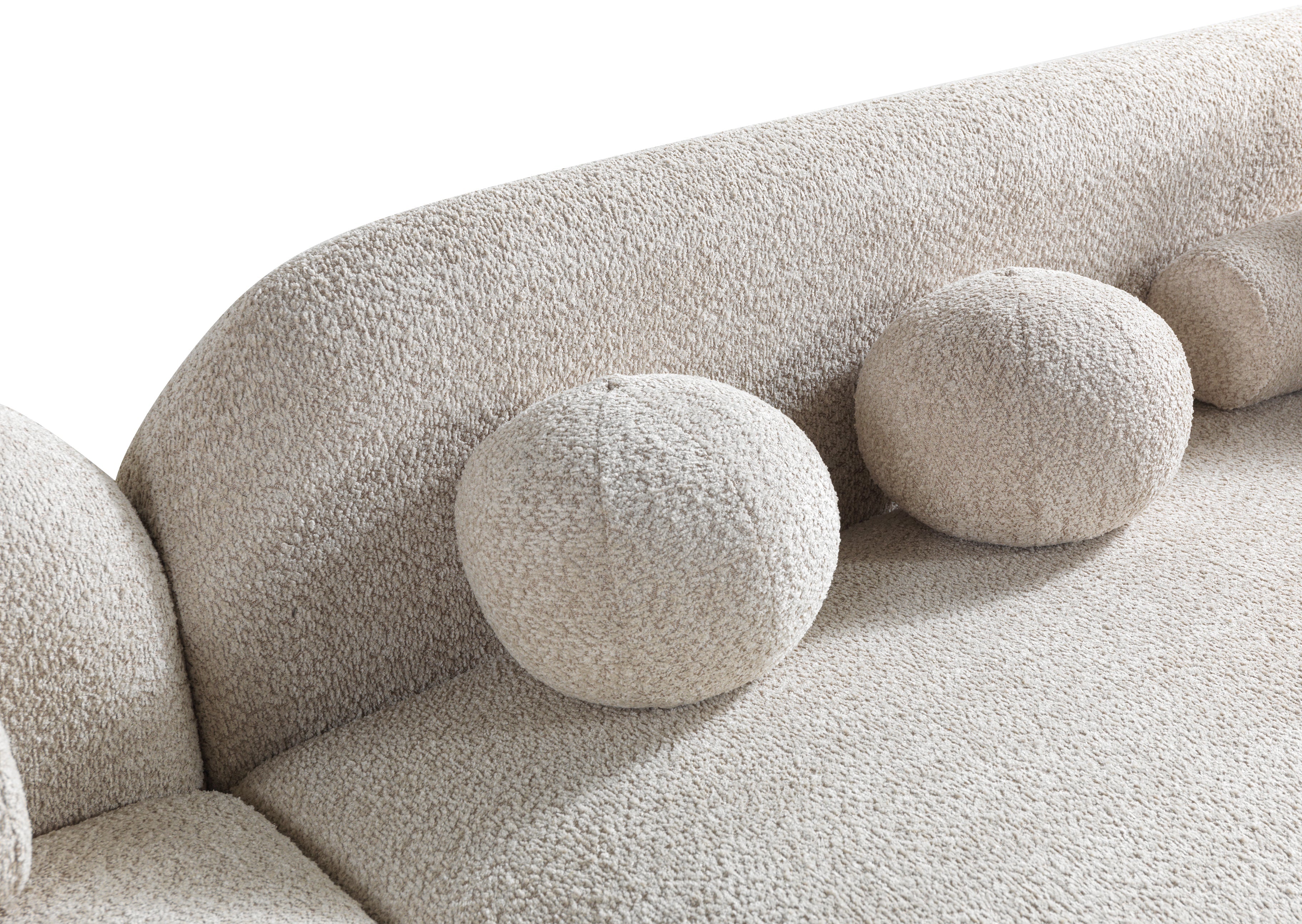 Sand Boucle LAF 110" Sectional
