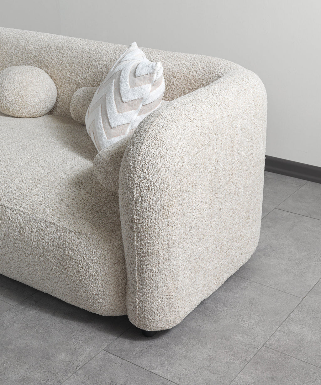 Sand Boucle LAF 110" Sectional