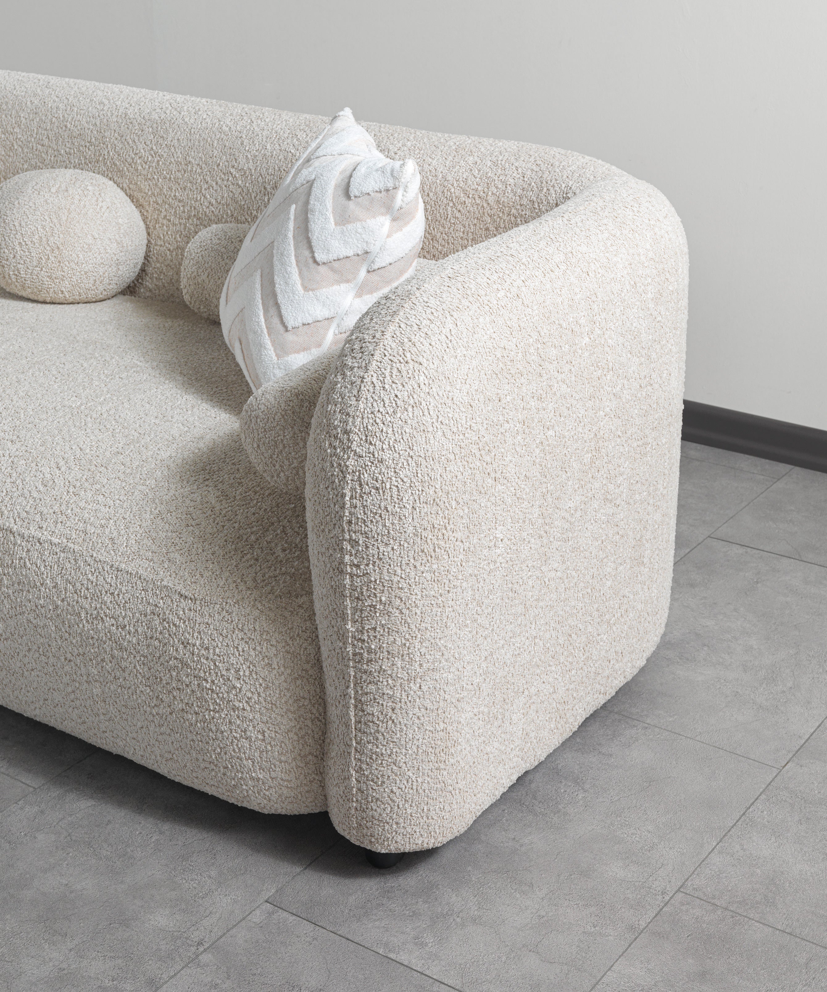 Sand Boucle LAF 110" Sectional