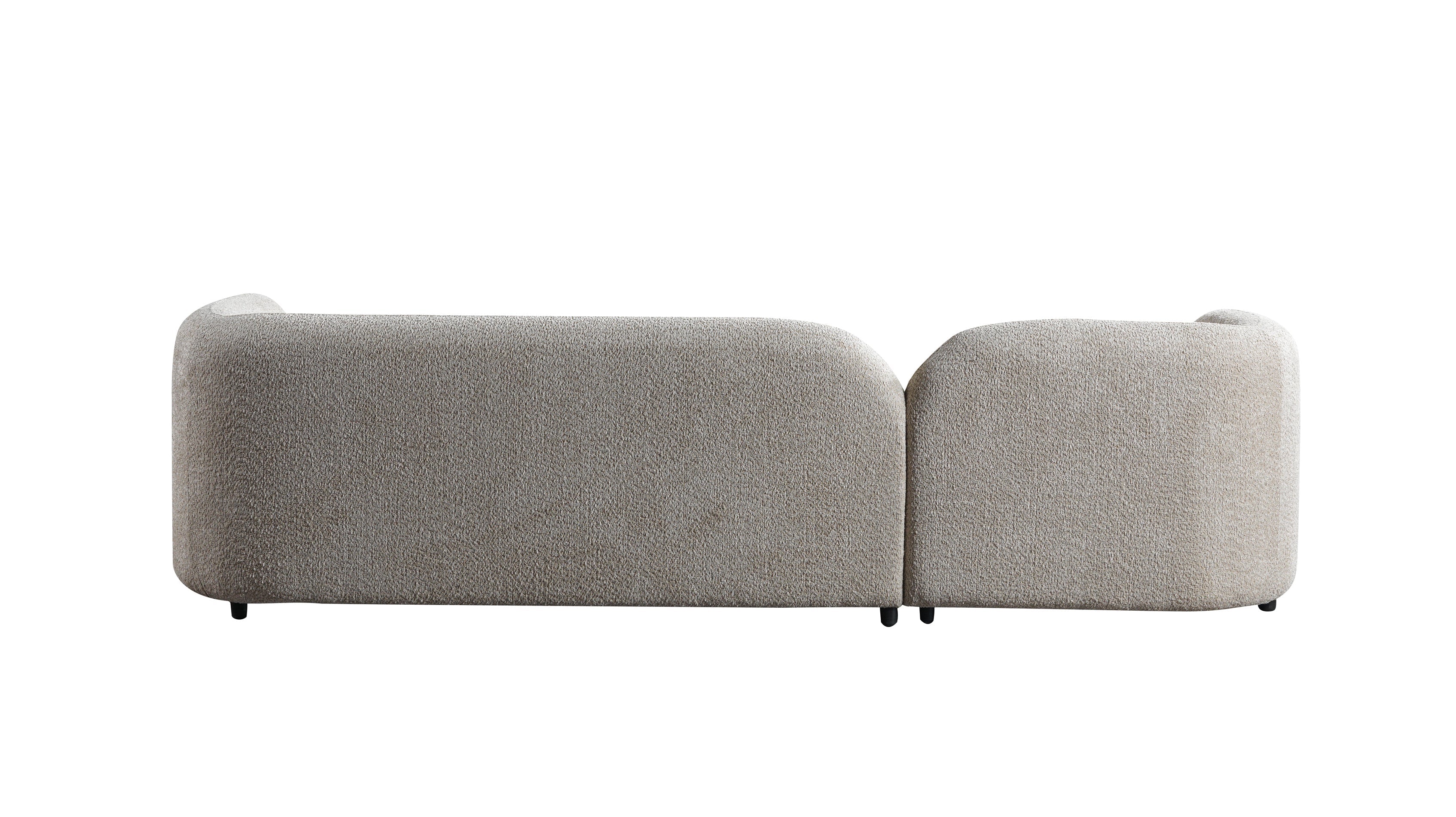 Sand Boucle LAF 110" Sectional
