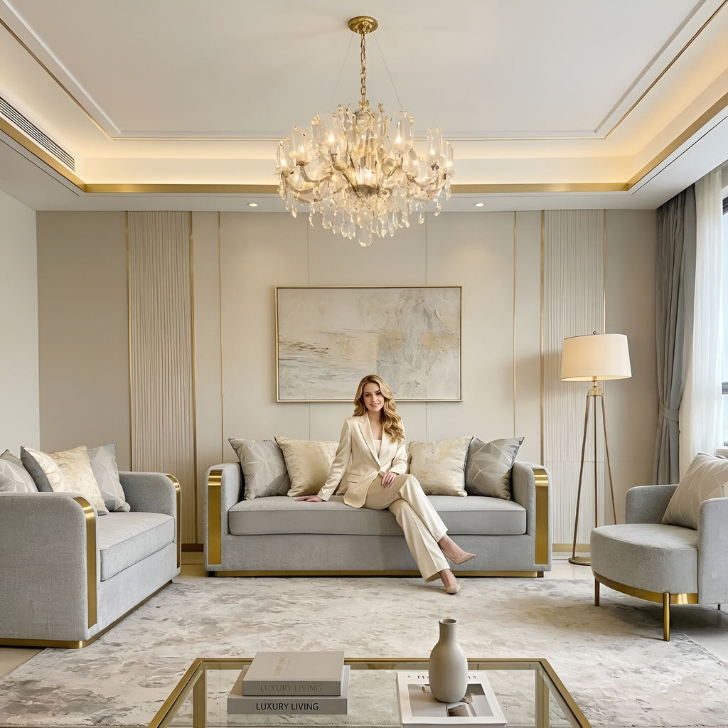 Venessa Luxury 2pc Sofa Set