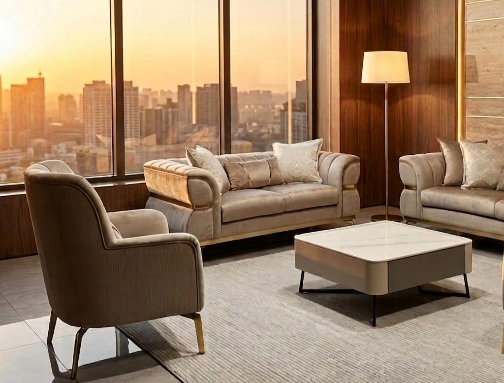 Mia Luxury Velvet Chair